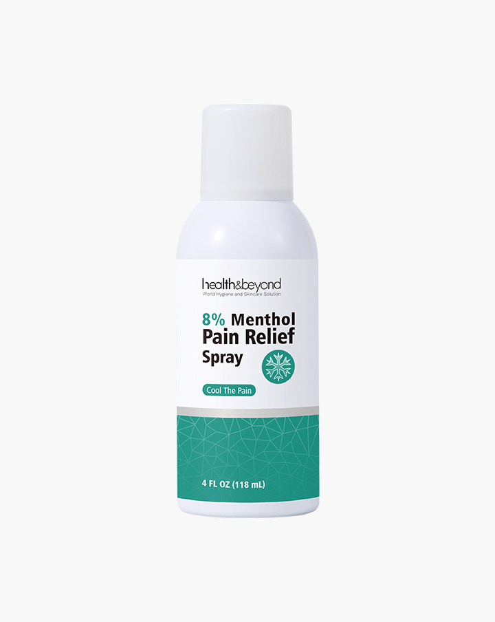 Spray analgésique au menthol à 8 %