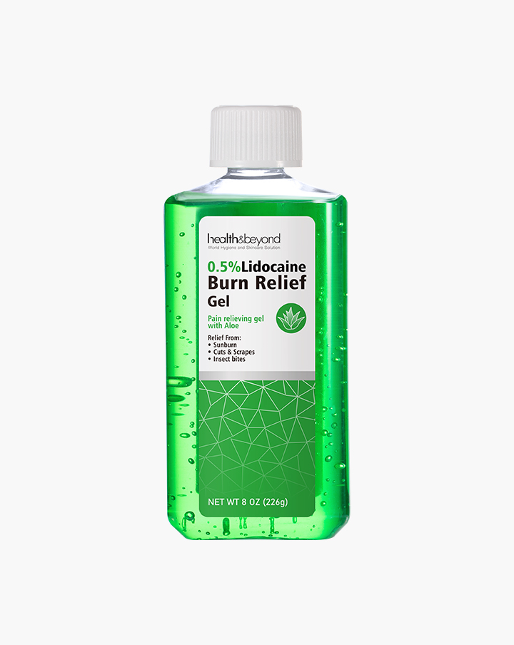 Gel anti-douleur pour brûlures à 0,5 % de lidocaïne