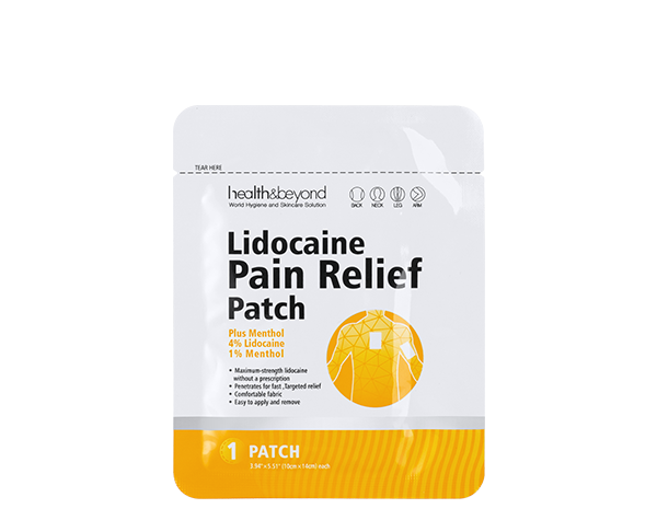 Patch antidouleur à la lidocaïne 4 % + menthol 1 %