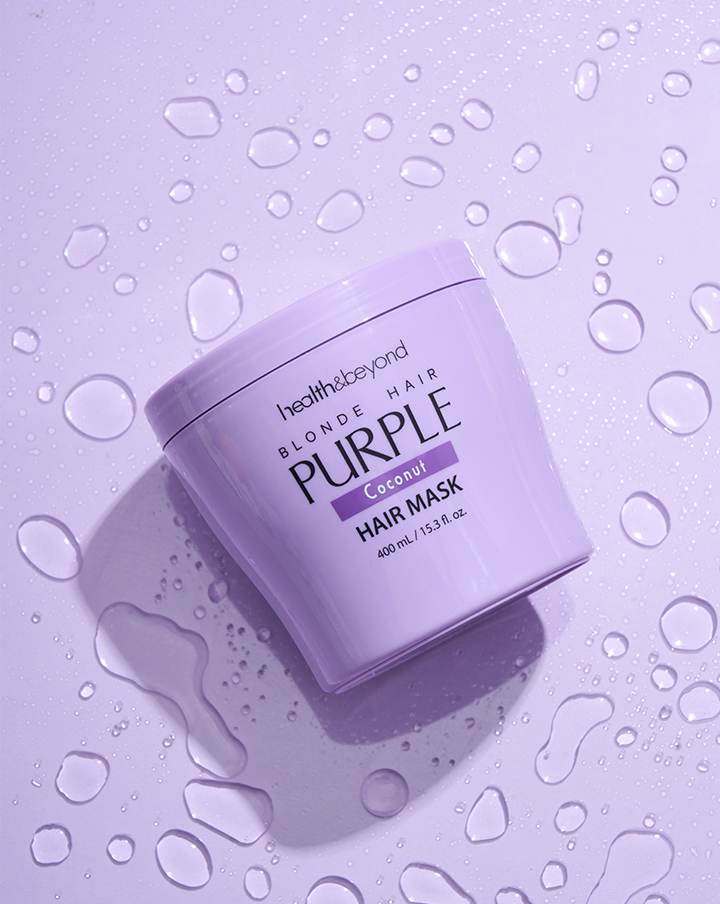 Masque capillaire violet