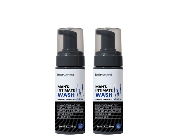 Mousse nettoyante intime pour homme