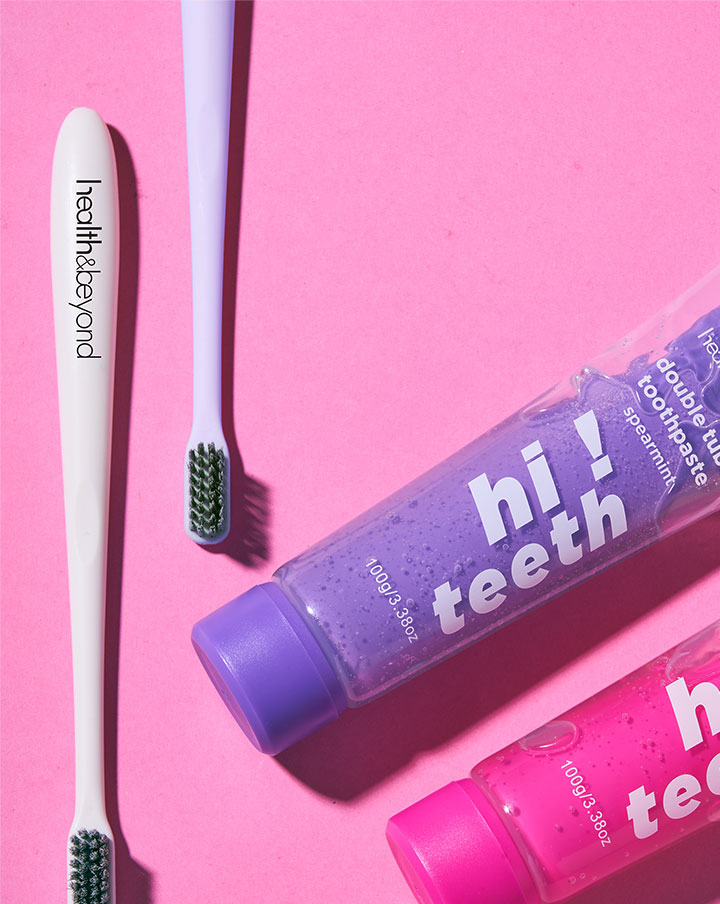 Dentifrice double tube double effet