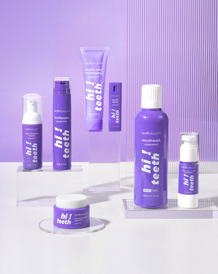 bain de bouche blanchissant les dents