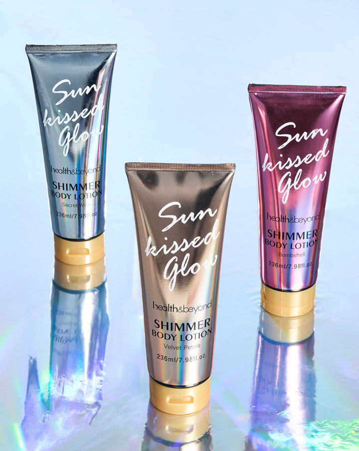 Lotion pour le corps chatoyante
