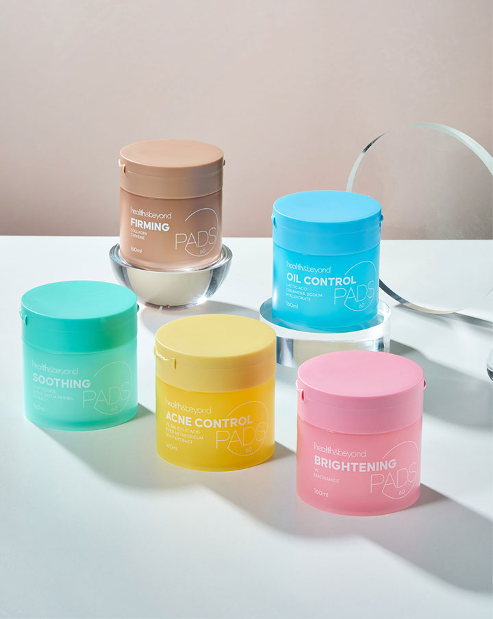 Disques de coton apaisants et hydratants