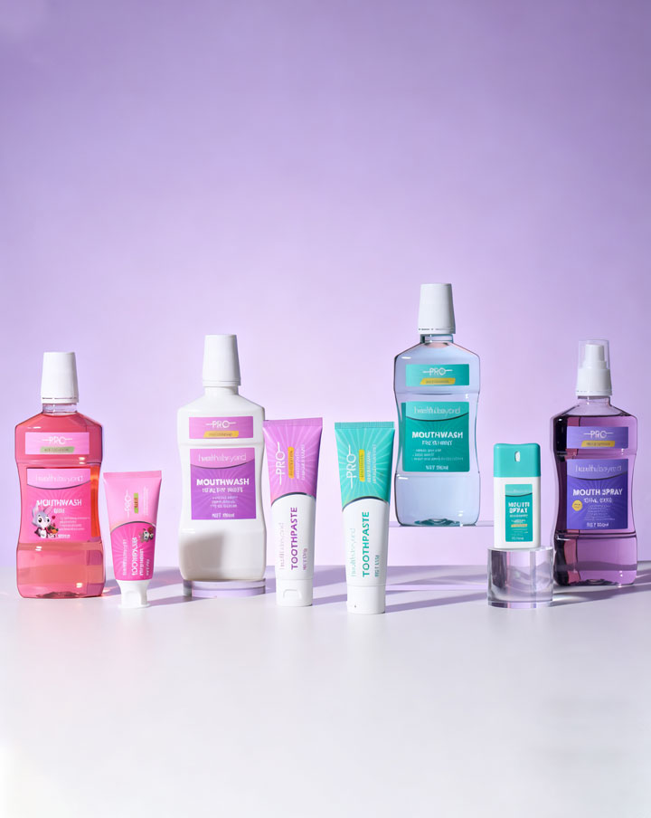 Bain de bouche à la menthe fraîche