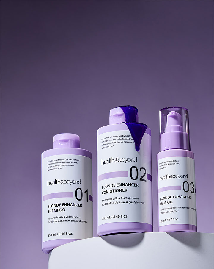 Shampoing violet
