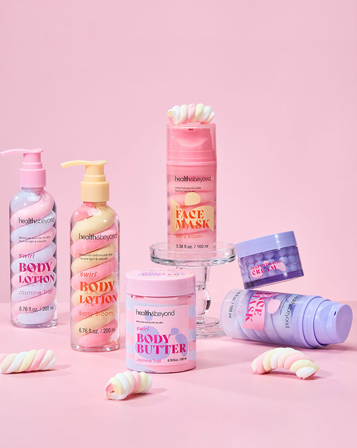 Masque facial tourbillonnant