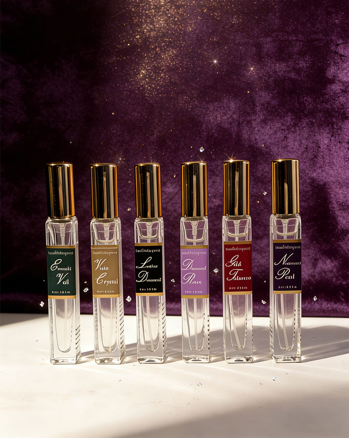 Collection Mini Parfums Bijoux &Eacute;tincelants