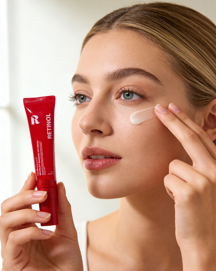 Cr&egrave;me contour des yeux revitalisante au r&eacute;tinol