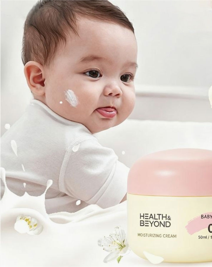 Cr&egrave;me hydratante pour b&eacute;b&eacute; 0+