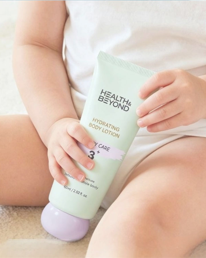Lotion pour le corps B&eacute;b&eacute; 3+