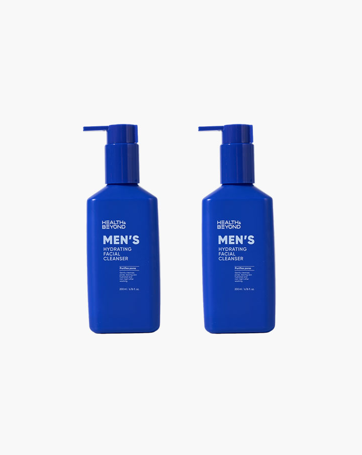Nettoyant visage hydratant pour hommes