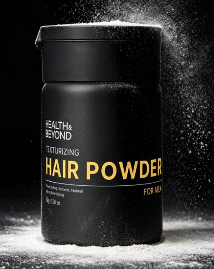 Poudre texturisante pour cheveux d'hommes