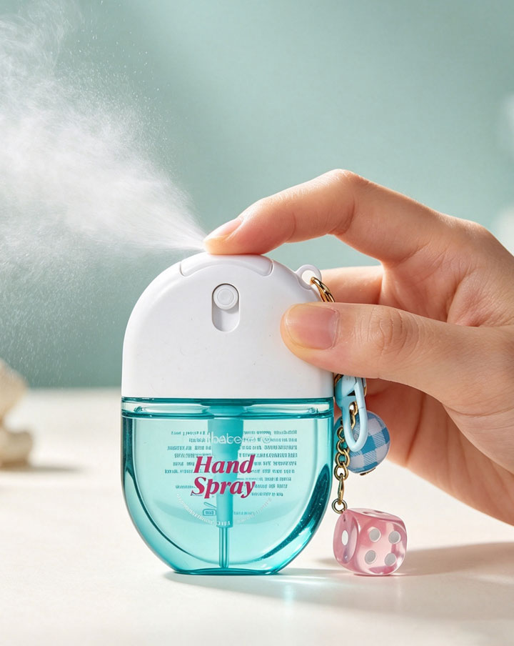 Spray pour les mains &agrave; base d'alcool 62 % p/p