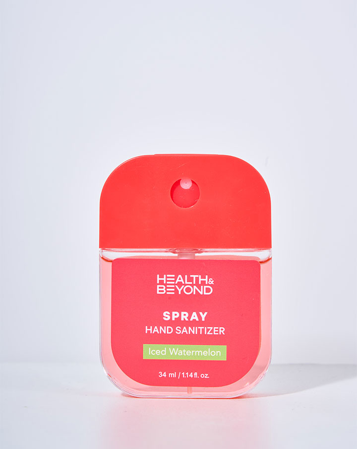 Spray pour les mains &agrave; base d'alcool 62 % p/p