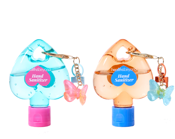 Gel hydroalcoolique portable suspendu