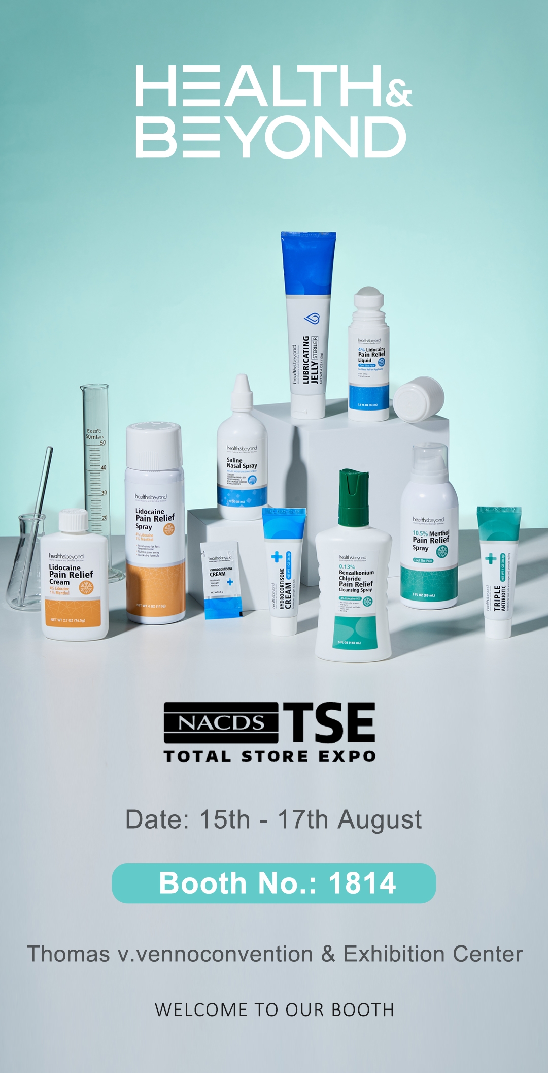 Santé et bien plus encore au salon NACDS Total Store Expo 2026
