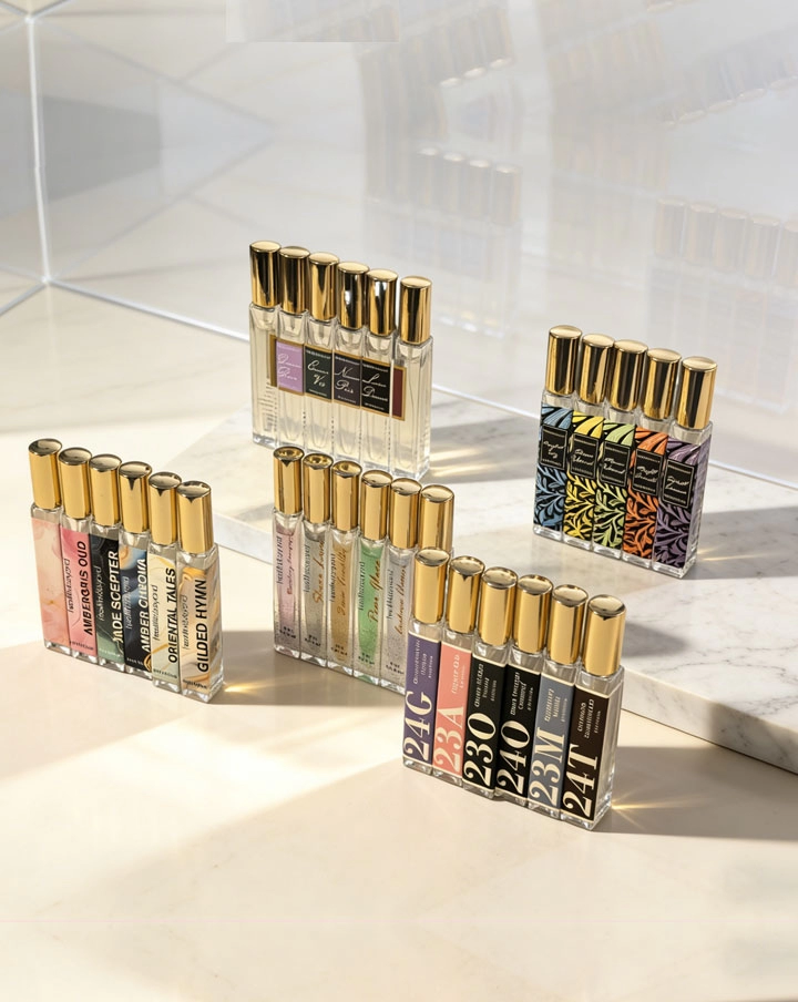 Collection de parfums Soie Orientale