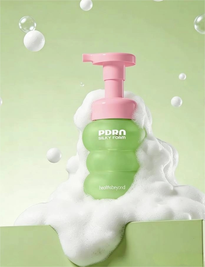 Mousse nettoyante soyeuse PDRN