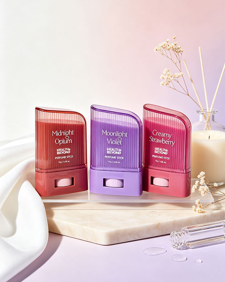 Baume parfum&eacute; en b&acirc;tonnet