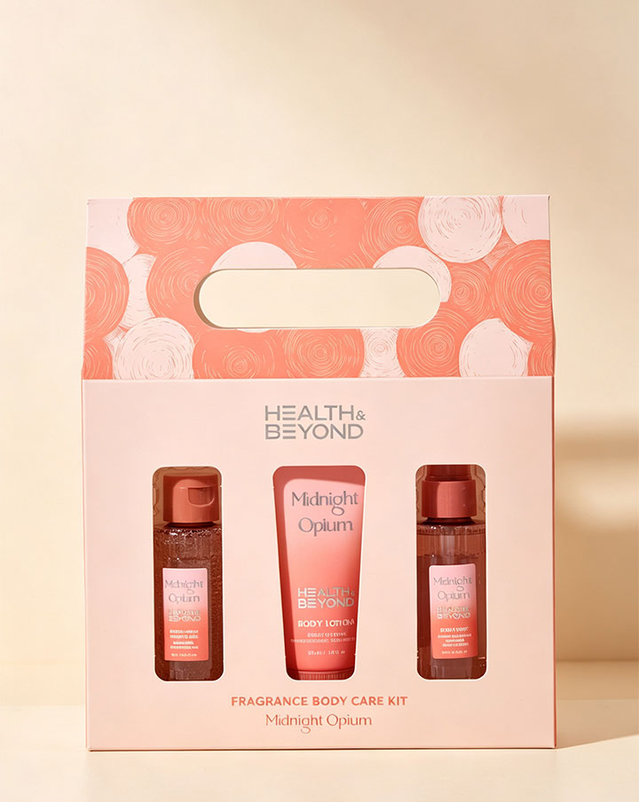 coffret de voyage pour soins du corps body care travel set