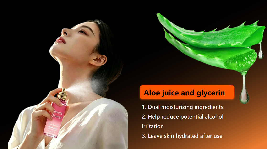 Jus d'aloès et glycérine Aloe juice and glycerin